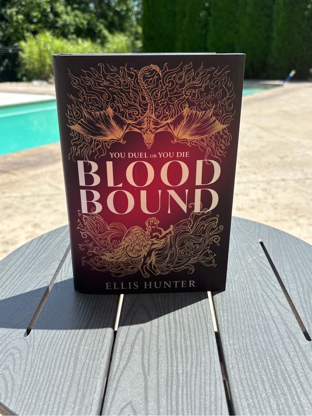 Blood Bound by Ellis Hunter. First Run Deluxe Special Edition. Hard Copy.
